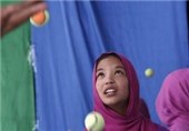 تصاویر فعالیت کودکان افغان در سیرک