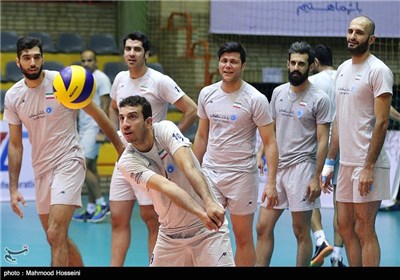 Iranian National Volleyball Team Preparing for World Cup