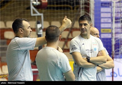 Iranian National Volleyball Team Preparing for World Cup