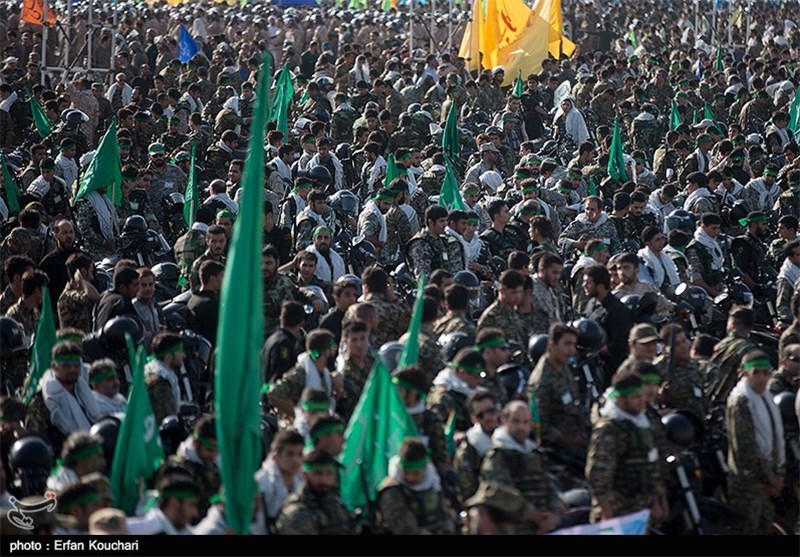 Iran’s Basij Forces Hold Massive Maneuver in Capital