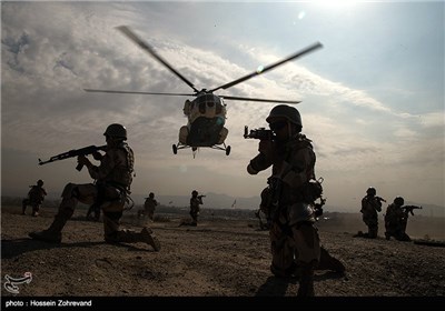 Iranian Basij Forces Exercise SPIE Operation