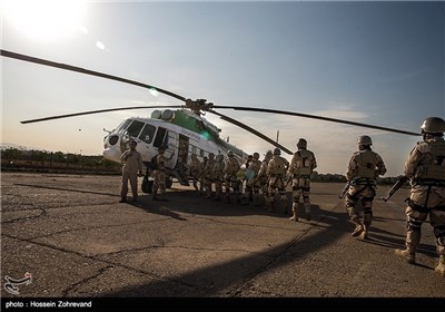 Iranian Basij Forces Exercise SPIE Operation