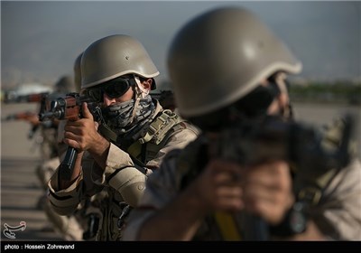 Iranian Basij Forces Exercise SPIE Operation