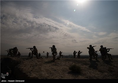 Iranian Basij Forces Exercise SPIE Operation