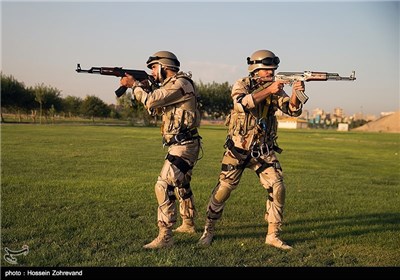 Iranian Basij Forces Exercise SPIE Operation