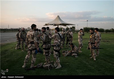 Iranian Basij Forces Exercise SPIE Operation