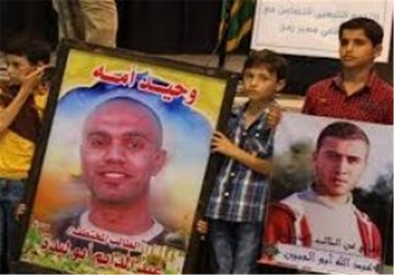 تظاهرات مردم غزه در مقابل سفارت مصر