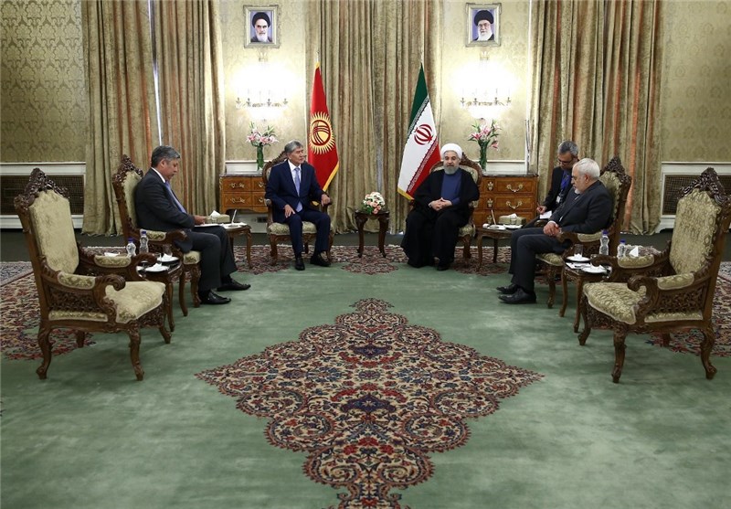 Iran, Kyrgyzstan&apos;s Presidents Discuss Closer Ties