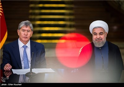 Iran’s President Meets His Kyrgyz Counterpart in Tehran