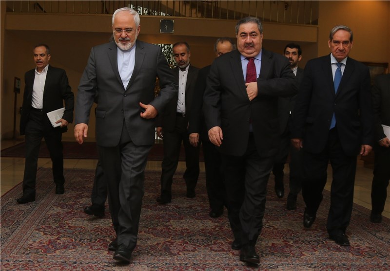 ظریف و وزیر اقتصاد عراق به بحث درباره روابط اقتصادی و تجاری پرداختند