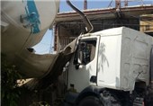 حادثه برای تانکر حامل 32 هزار لیتر بنزین در شهرک حکیمیه