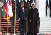 روحانی رسماً از رئیس‌جمهور اتریش استقبال کرد