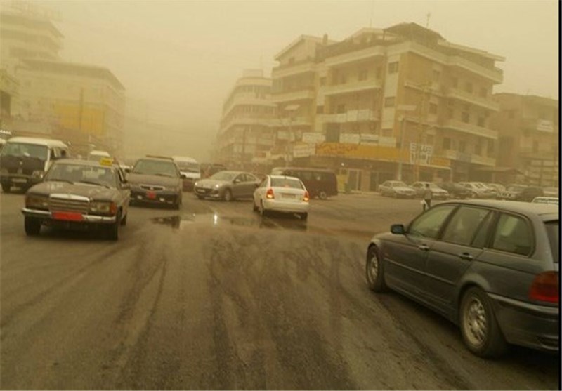 کشته شدن 4 نفر و خفگی 750 تن در پی طوفان شن در لبنان+ تصاویر