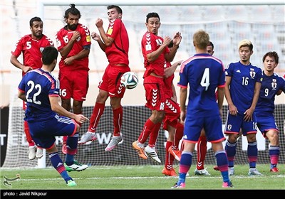 دیدار تیم‌های فوتبال افغانستان و ژاپن-مرحله مقدماتی جام جهانی 2018