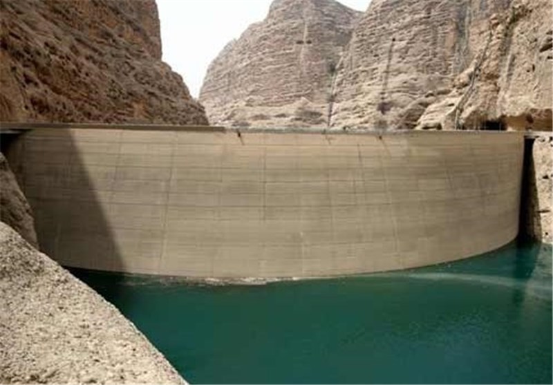 کاهش حجم برداشت 30 درصدی آب از سد گاوشان کرمانشاه