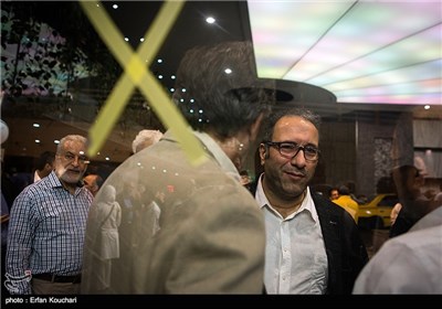 سیدرضا میرکریمی مدیرعامل خانه سینما در مراسم هفدهمین جشن سینمای ایران