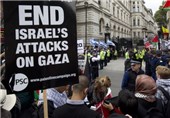 İngiltere&apos;de Gazze İçin Destek Yürüyüşü