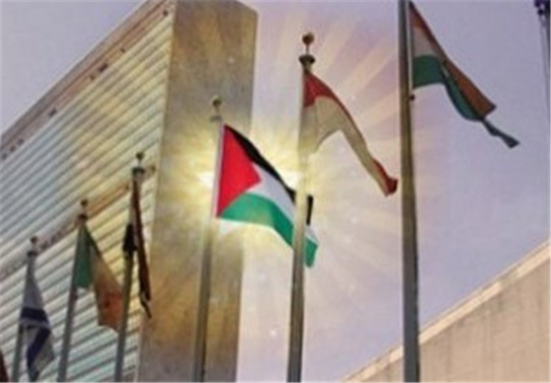 فیلم/تصویب اهتزاز پرچم فلسطین در مقر سازمان ملل