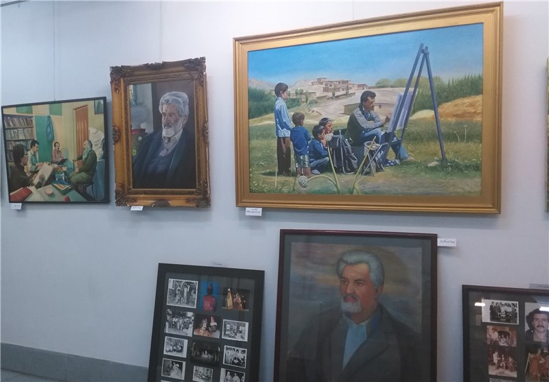 نمایشگاه آثار هنرمند فقید &quot;احمد علامه‌دهر&quot; در شیراز برگزار شد‌
