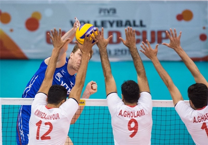 Russia Downs Iran at FIVB Volleyball Men’s World Cup