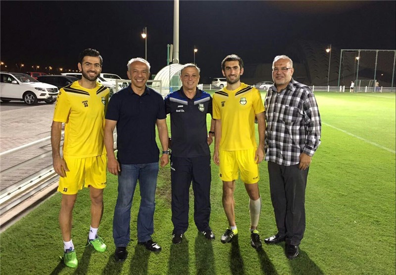 دیدار کاشانی و خاکپور با بازیکنان ایرانی حاضر در قطر+تصاویر