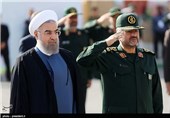 Iran’s President Rouhani Attends Gathering of IRGC Commanders