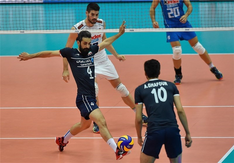 Iran Suffers Defeat against Italy at FIVB Volleyball World Cup