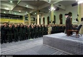 IRGC Commanders, Officials Meet with Supreme Leader