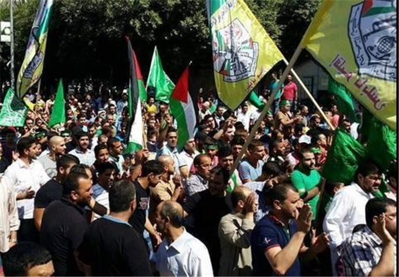 تظاهرات یاری مسجد الاقصی در رام‌الله، غزه و الخلیل + تصاویر