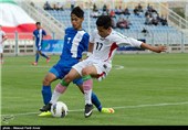 دیدار تیم‌های ملی نوجوانان ایران و هند - تبریز