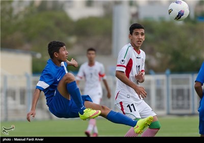 دیدار تیم‌های ملی نوجوانان ایران و هند - تبریز