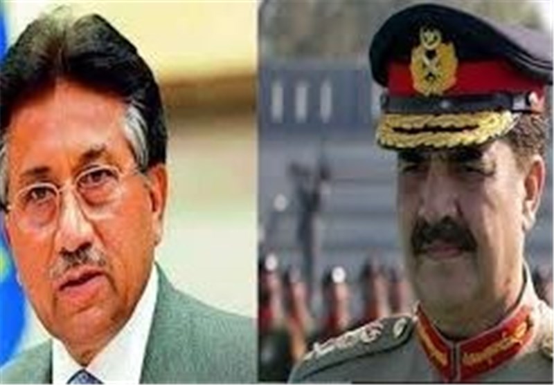 اعلام حمایت مشرف از ارتش پاکستان پس از احضار به دادگاه مبارزه با تروریسم