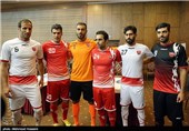 رونمایی از لباس جدید تیم فوتبال پرسپولیس