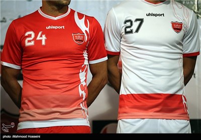 رونمایی از لباس جدید تیم فوتبال پرسپولیس