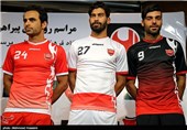 رونمایی از لباس جدید تیم فوتبال پرسپولیس