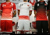 رونمایی از لباس جدید تیم فوتبال پرسپولیس
