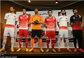 رونمایی از لباس جدید تیم فوتبال پرسپولیس