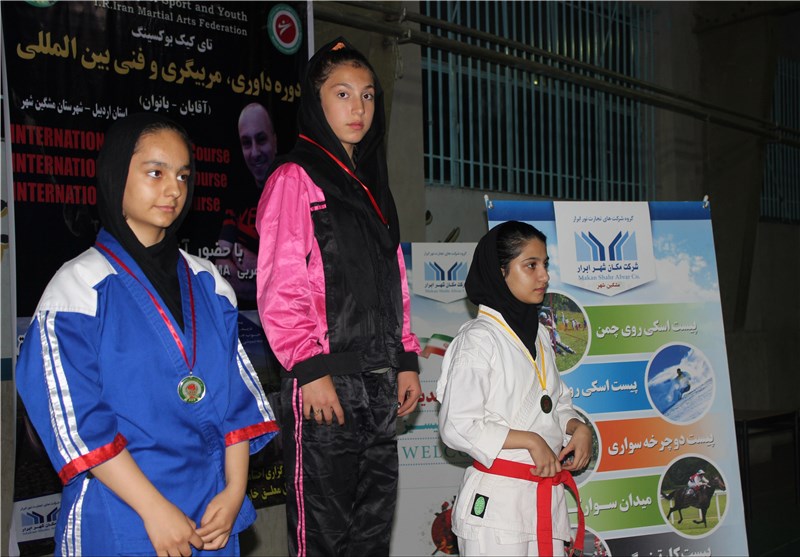 مسابقه کیک‌بوکسینگ کشوری انتخابی آسیا در مشگین‌شهر برگزار شد‌‌