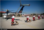 SAR Dogs Being Trained by Iran’s Red Crescent Society