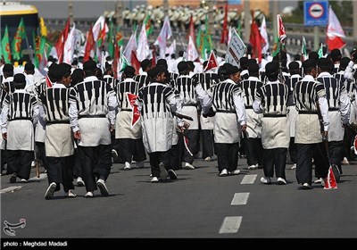 مراسم رژه نیروهای مسلح در تهران