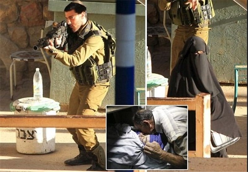 تصاویر لحظه تیراندازی به دختر نوجوان فلسطینی