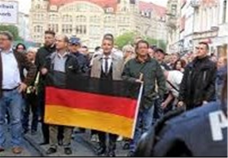 اعتراض آلمانی‌ها علیه سیاست‌های دولت در قبال پناهندگان برگزار شد