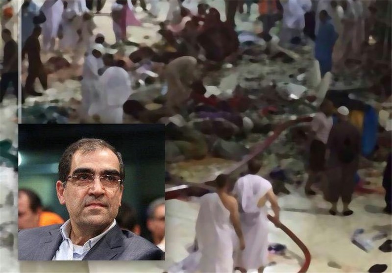 هاشمی با پیکرهای حجاج به ایران بر می‌گردد