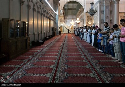 نماز عید قربان در دمشق - سوریه