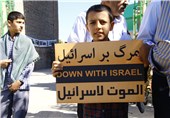 راهپیمایی مردم استان اردبیل در حمایت از کودکان فلسطینی برگزار شد