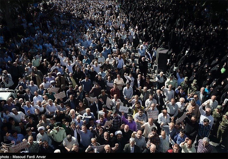 راهپیمایی 13 آبان در سراسر استان سمنان برگزار شد