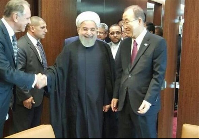 Iran’s President, UN Chief Meet in New York