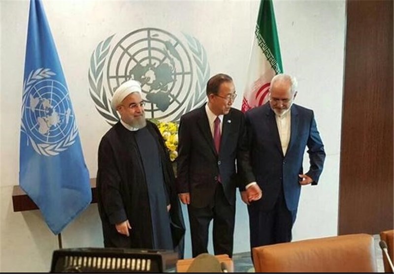 روحانی با بان‌کی‌مون دیدار کرد