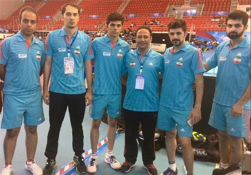 شکست تیم پینگ‌پنگ مردان ایران مقابل هنگ‌کنگ