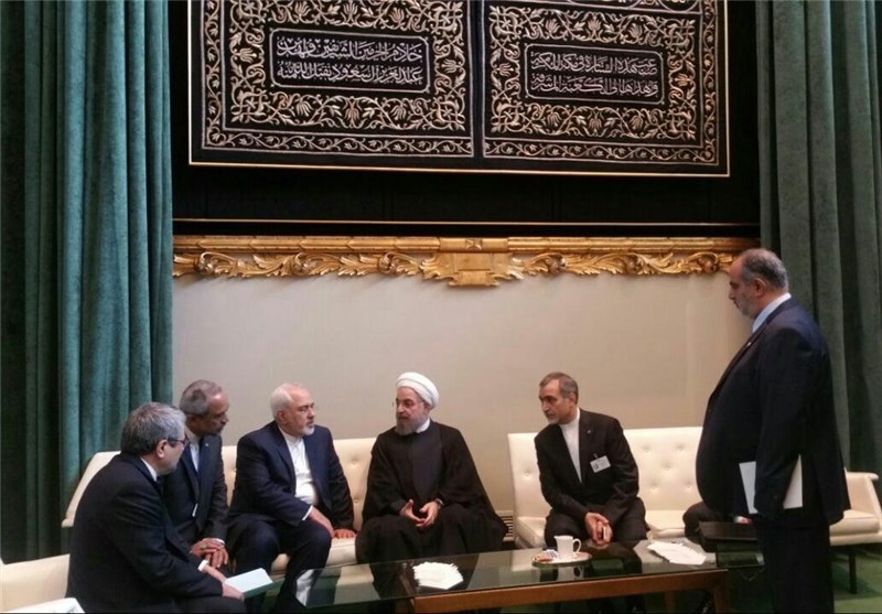 چند تصویر از روحانی در حاشیه مجمع عمومی سازمان ملل